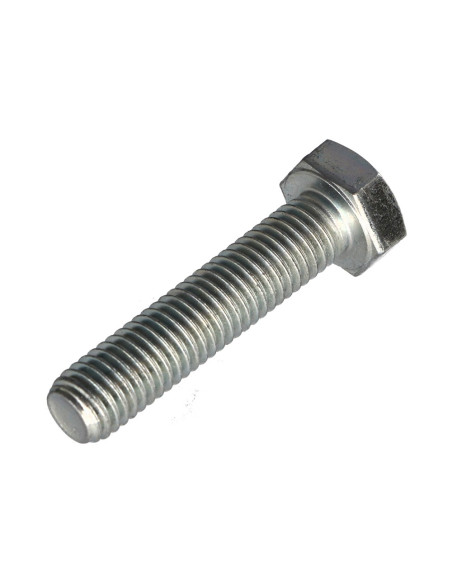Parafuso de metais cabeça hexagonal M8X50 Classe 8.8 Aço zinco branco