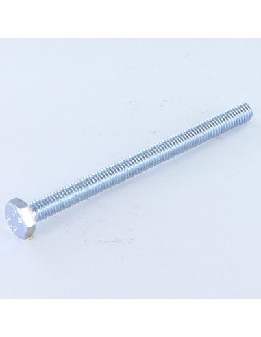Parafuso de metais cabeça hexagonal M6X80 Classe 8.8 Aço zinco branco