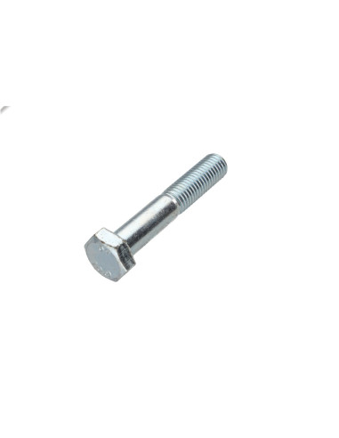 Corpo de parafuso cabeça hexagonal M27X90 classe 10.9 Aço zinco branco