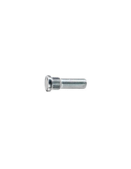 PARAFUSO de RODA Aço zinco branco 1/2" x 50 roscado sobre 32 UNF