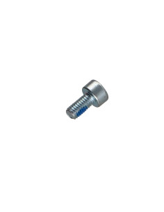 Parafuso de metais Parafuso cabeça oca sextavada M3X6 rosca total Classe 8.8 chave de 3 Aço zinco branco + Freio 2