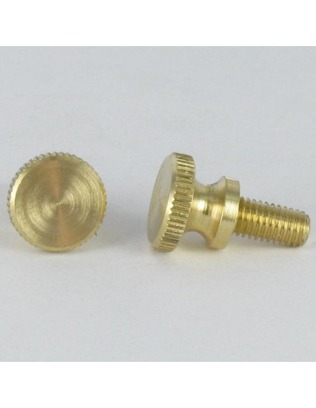 Parafuso de metais Bronze cabeça cilíndrica recartilhada M4X20