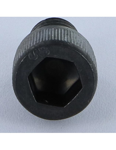Parafuso de metais Parafuso cabeça oca sextavada 1/4X 1/2 BSW Aço bruto