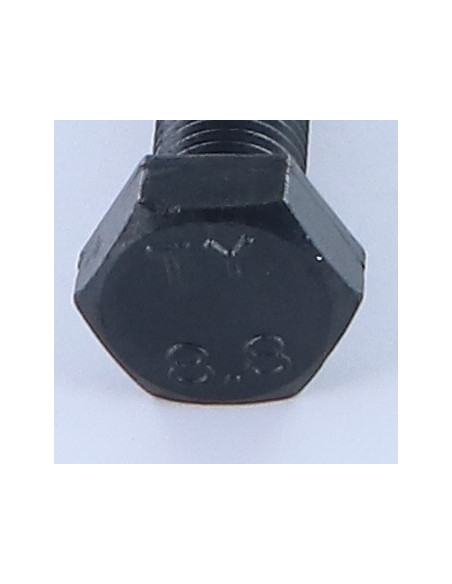 Parafuso de metais cabeça hexagonal M14X100 rosca total Classe 8.8 passo de rosca fino passo de rosca de 150 Aço