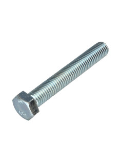 Parafuso de metais cabeça hexagonal M12X70 classe 10.9 Aço zinco branco