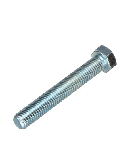 Parafuso de metais cabeça hexagonal M12X70 classe 10.9 Aço zinco branco