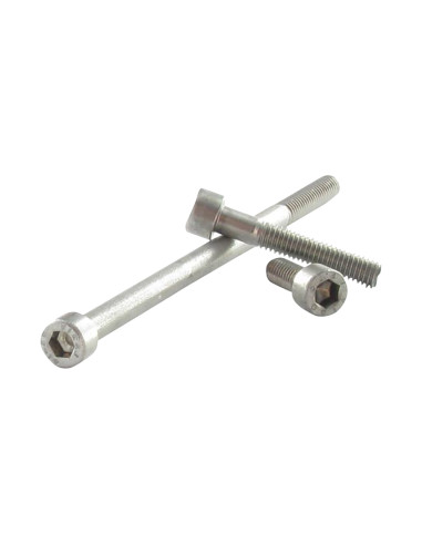 Parafuso de metais Parafuso cabeça oca sextavada 1/4X25 UNC ou equivalente BSW passo inglês Aço bruto