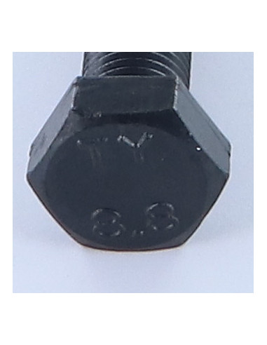 Parafuso de metais cabeça hexagonal M16X50 rosca total Classe 8.8 passo de rosca fino passo de rosca de 150 Aço