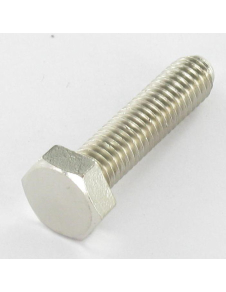 Parafuso de metais Bronze niquelado cabeça hexagonal M4X20