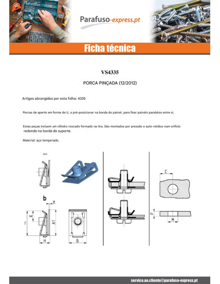 Porca con PINC M6 NUT8546 espessura de serrilha 0,5 con 2,5 forte resistência à corrosão Aço galvanizado a quente