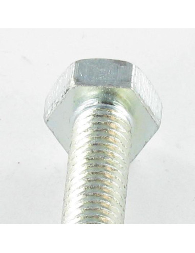 Parafuso de metais cabeça hexagonal + chave de 4 M6X35 Aço zinco branco