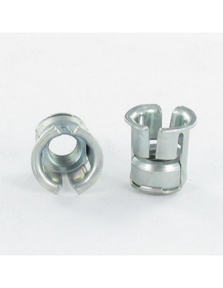 Porca Gaiola redondo M5 espessura de chapa 0,7 con 4 CV4825HG Aço zinco branco