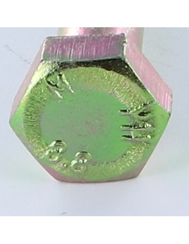 Corpo de parafuso cabeça hexagonal M16X120 Classe 8.8 Dicromato