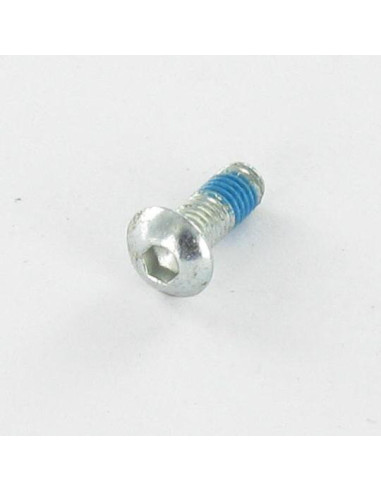 Parafuso de metais Parafuso de Cabeça Oca Sextavada M8X20 rosca total classe 10.9 chave de 5 Aço zinco branco Freio