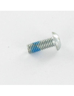 Parafuso de metais Parafuso de Cabeça Oca Sextavada M8X20 rosca total classe 10.9 chave de 5 Aço zinco branco Freio 2