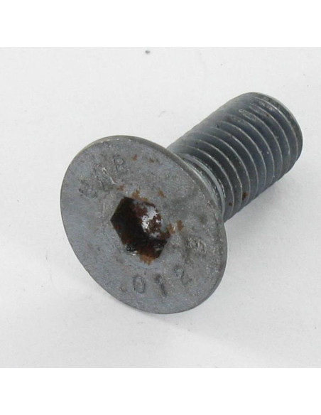 Parafuso de metais cabeça fresada hexagonal oca FHC M8X30 Classe 12.9 chave de 5 Aço bruto