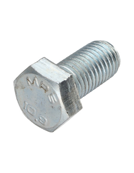 Parafuso de metais cabeça hexagonal M16X35 classe 10.9 Aço zinco branco