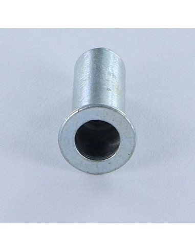 Porca rebite cabeça plana tapada M6X20,5 ACPB 30 Aço zinco branco