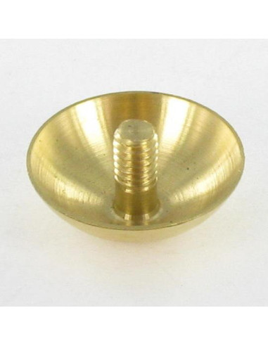Tampa REDONDO. Bronze diâmetro 15 haste M3X5.4 - Parafuso Express