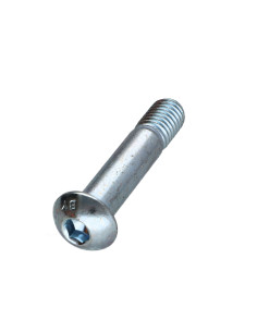Parafuso de metais Parafuso de Cabeça Oca Sextavada M10X55 roscado sobre 15 classe 10.9 chave de 6 Aço zinco branco