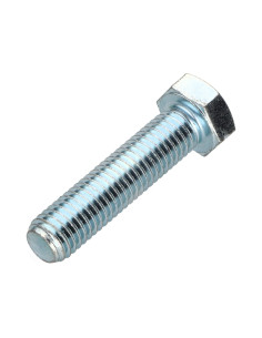 Parafuso de metais cabeça hexagonal M12X50 classe 10.9 Aço zinco branco 2