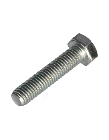 Parafuso de metais cabeça hexagonal M10X55 Classe 8.8 Aço zinco branco
