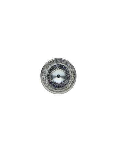 Parafuso de metais cabeça fresada hexagonal oca FHC chave de 5 M8X45 rosca total classe 10.9 Aço zinco branco