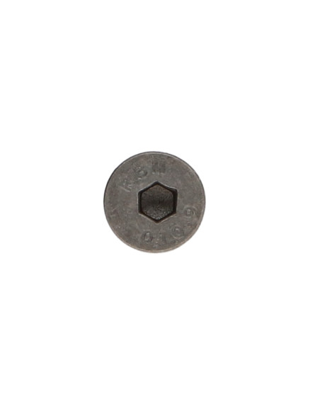 Parafuso de metais cabeça fresada hexagonal oca FHC chave de 6 M10X80 rosca parcial classe 10.9 Aço bruto