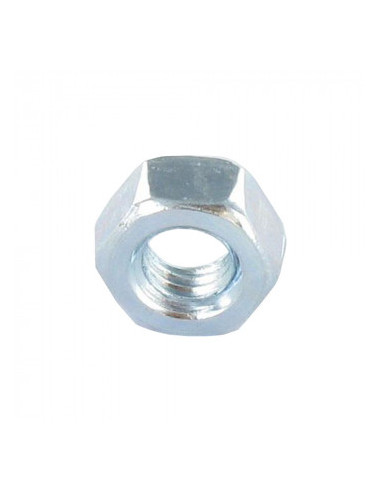 Porca sextavada 1 1/2" UNC ou equivalente BSW passo inglês Aço zinco branco grau 5