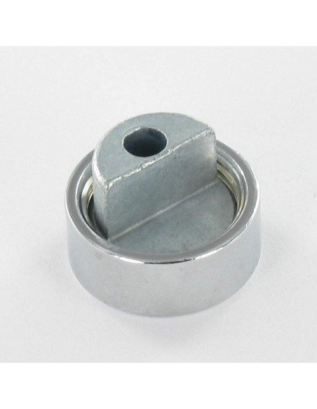 Perno Latão cromado +BASE Zamack para espelho 22