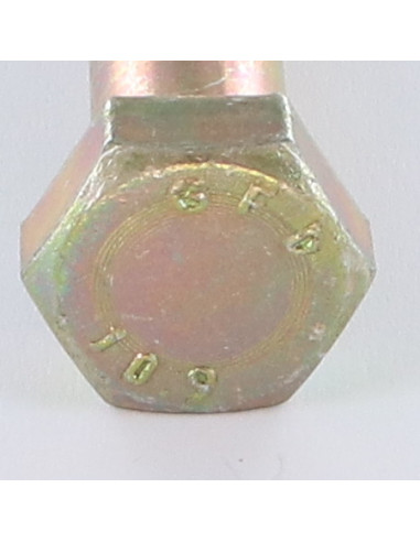 Corpo de parafuso cabeça hexagonal M16X130 classe 10.9 Dicromato