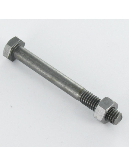 Parafuso (vendido com porca) cabeça hexagonal M20X50 Aço bruto