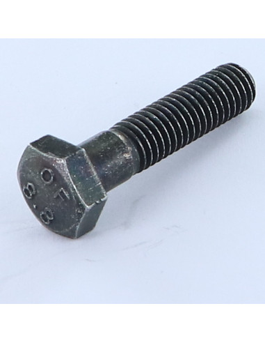 Corpo de parafuso cabeça hexagonal M8X35 Classe 8.8 Aço zinco preto