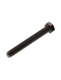 Parafuso de metais cabeça hexagonal M8X80 Classe 6.8 Aço zinco preto 2