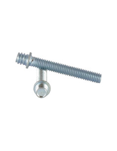 PATAS con Parafuso de metais Aço zinco branco M5X60 M7/150