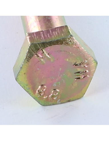 Corpo de parafuso cabeça hexagonal M10X60 Classe 8.8 Dicromato