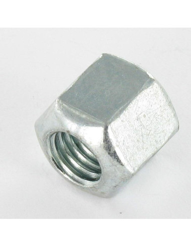 Porca sextavada M16 classe 10 DIN 6330B Aço zinco branco