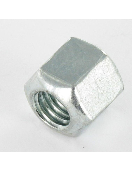 Porca sextavada M16 classe 10 DIN 6330B Aço zinco branco