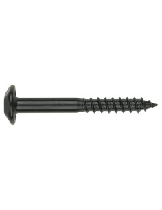 PARAFUSO dobradiça Seguro 2 peças TORX T40 7X80 Aço zinco preto