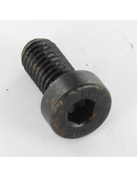 Parafuso de metais Parafuso cabeça oca sextavada M4X50 rosca total Classe 8.8 chave de 3 Aço bruto