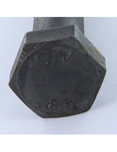 Corpo de parafuso cabeça hexagonal M10X70 Classe 8.8 Aço bruto 2