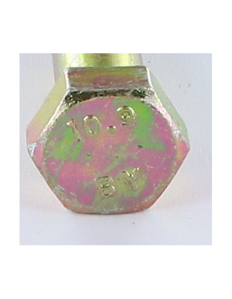 Corpo de parafuso cabeça hexagonal M16X70 classe 10.9 Dicromato