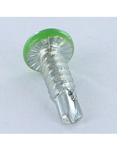 Autoperfurante cabeça cilíndrica panela phillips 4,2 x 16 Aço zinco branco LAQ 6018