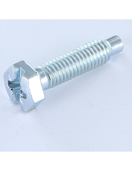 Corpo de parafuso cabeça hexagonal Fenda Pozi M6X25 roscado sobre 22 BTLONGZG