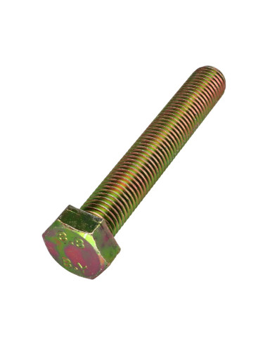 Parafuso de metais cabeça hexagonal M20X100 Classe 8.8 Dicromato