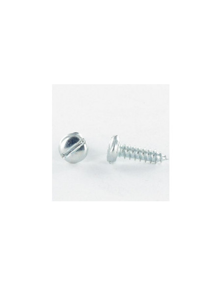 Parafuso de chapa cabeça cilíndrica quadrado phillips 5X15 Aço zinco branco