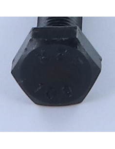 Parafuso de metais cabeça hexagonal M12X35 classe 10.9 rosca total passo de rosca fino passo de rosca de 150 Aço 2