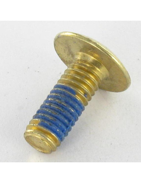 PARAFUSO cabeça de cogumelo M6X16 chave de 4 Aço latonado FR