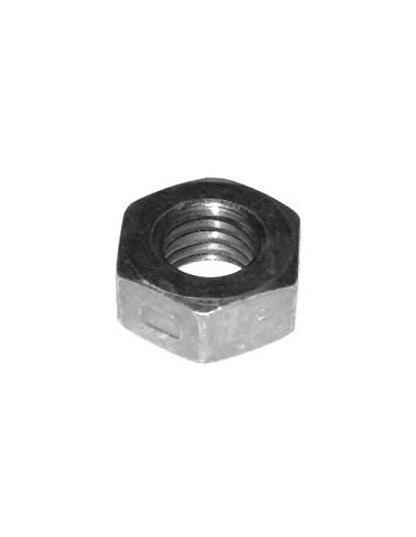Porca de fecho totalmente metálica TRILOCK M10 Aço zinco branco