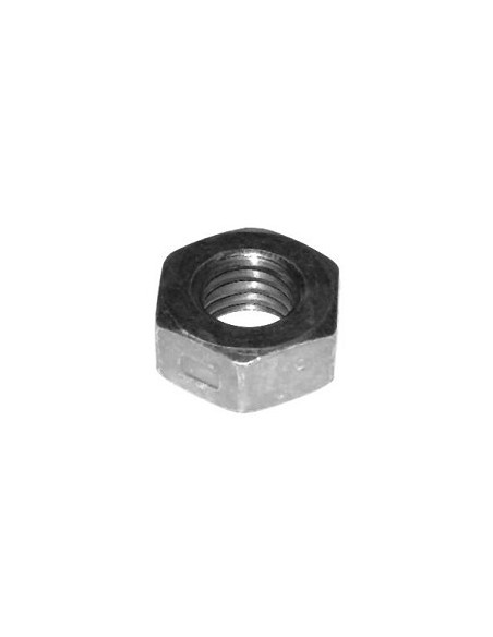Porca de fecho totalmente metálica TRILOCK M10 Aço zinco branco